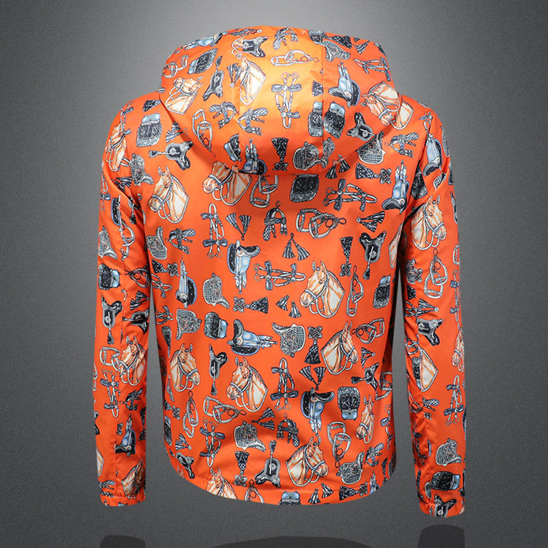 2026 봄 남성 후드 자켓 브랜드 레트로 프린트 캐주 - Streetwear Brand Clothing 리뷰 및 가격