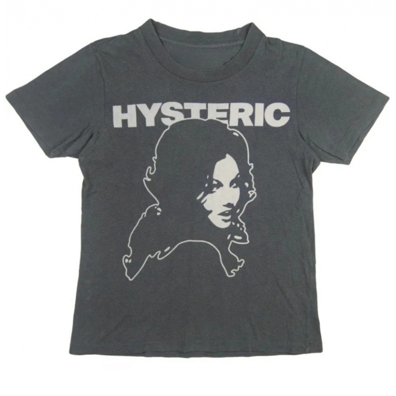 빈티지 소녀 초상화 스트리트 트렌디 브랜드 티셔츠 코튼 - Streetwear Brand Vintage 리뷰 및 가격